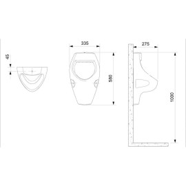 Mictório Com Sifão Eco Incepa 1082850010100