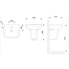 Coluna Suspensa Para Lavatório Avant Plus 1172020010100