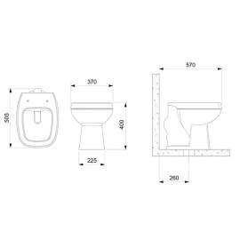 Bacia Convencional Avant Plus 1173010010100