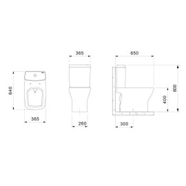 Caixa Ecoflush 3/6 Litros Boss 1895700015100