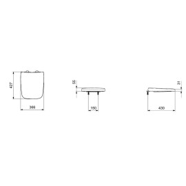 Assento Softclose® Com Fácil Remoção Boss 9899880010100