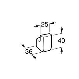 Cabide Tempo Cromado A817370001 Roca