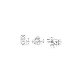 Bacia Suspensa Rimless Inspira Round Beige B346527650 Roca