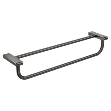 Porta Toalha Barra Dupla 60cm Deca You Dark Antracite 2042.GF104.060.MT