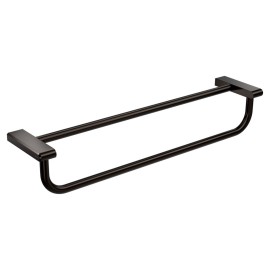 Porta Toalha Barra Dupla 60cm Deca You Brown Matte 2042.MR104.060.MT