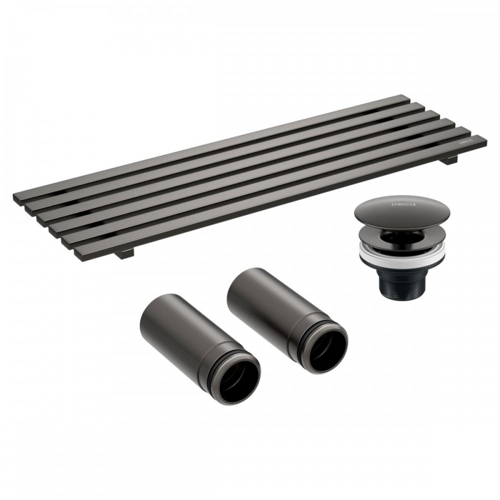 Kit Com Válvulas, Grelha E Conector Para Cuba L.132 Deca 2113.GF.MT Kit Com Válvulas, Grelha E Conector Para Cuba L.132 Deca 2113.GF.MT