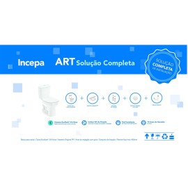 Kit De Bacia Com Caixa Acoplada E Itens De Instalação Art 1507230010100