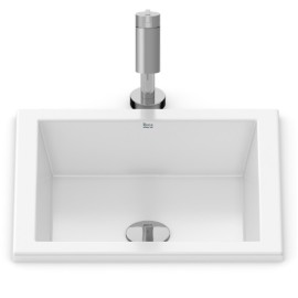 Cuba Sobrepor/Embutir 410X410 Optica Pq41Branco Brilhante A327A1D000 Roca