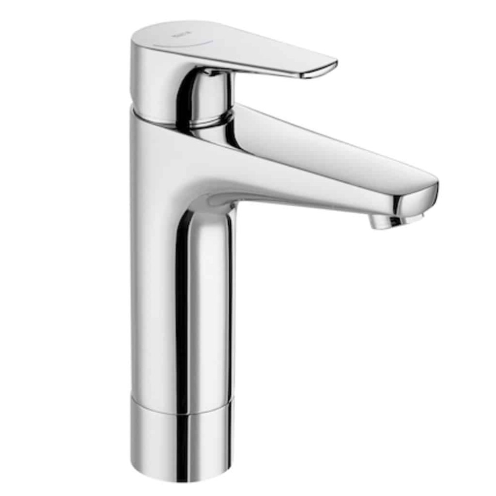 Monocomando para Lavatório de Mesa de Bica Média Alta Atlas Cromado A5A3D90C0C Roca