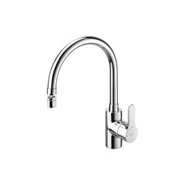 Monocomando para Cozinha de Mesa Bica Alta com Arejador Articulado L20 Cromado A5A8409C0C Roca