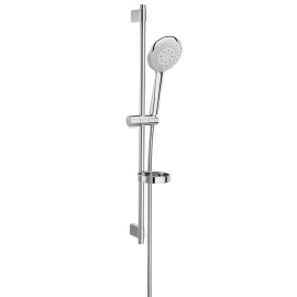 Ducha Manual 130 mm 4 Funçoes Com Barra Deslizante Sensum Round Cromado A5B1407C0C Roca