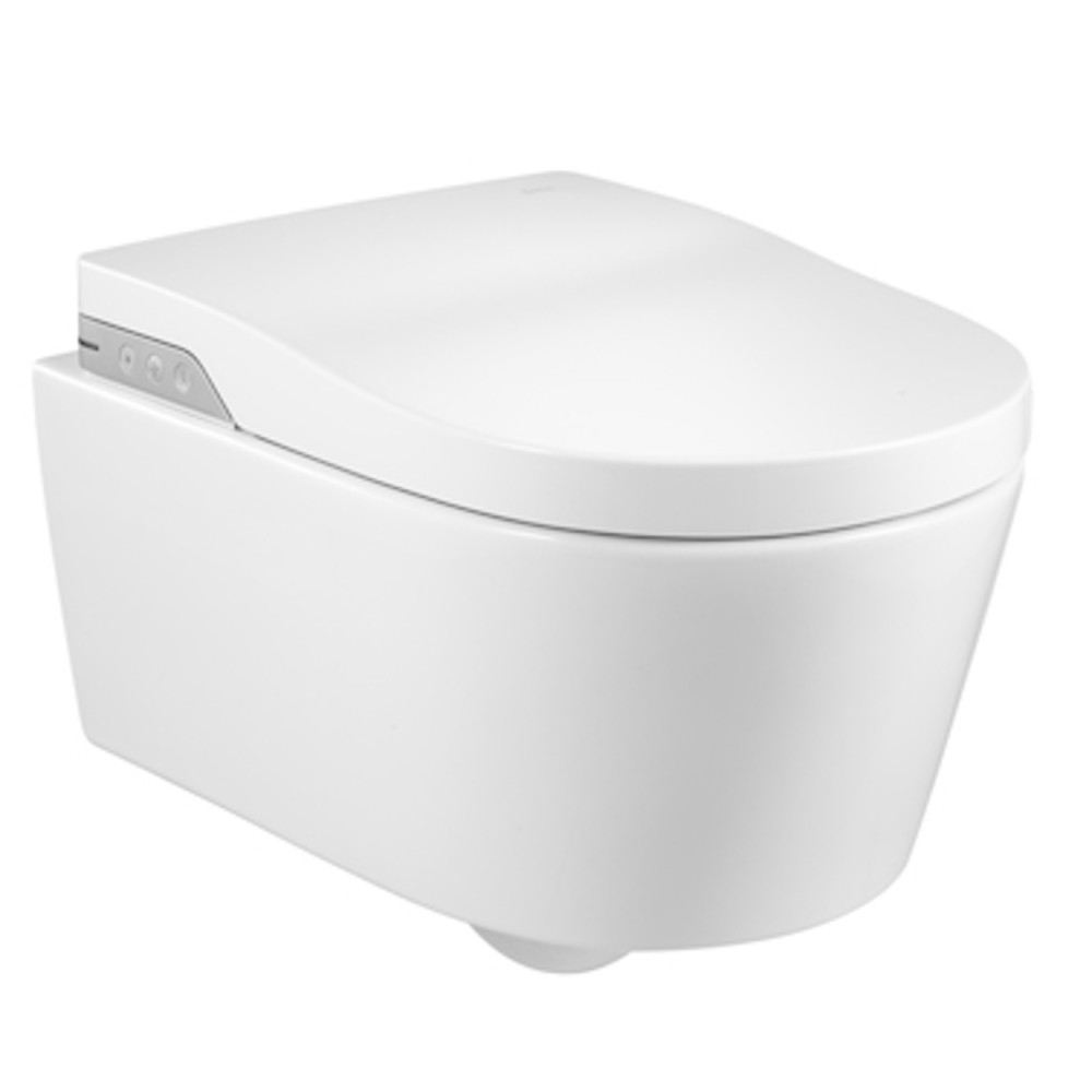 Bacia Suspensa In-Wash Round Rimless 220 V Branca B803060001 Roca