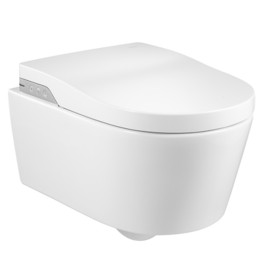 Bacia Suspensa In-Wash Round Rimless 220 V Branca B803060001 Roca