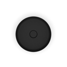 Cuba Apoio Redonda 390mm Sem Mesa T2 Terra Black Matte A32787N080 Roca