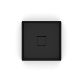 Cuba Apoio 350X350mm T4 Terra Matte Black A32787V080 Roca