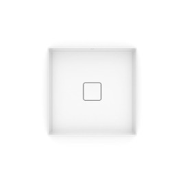 Cuba Apoio 400X400mm T5 Terra Branco Brilhante A32787Y000 Roca