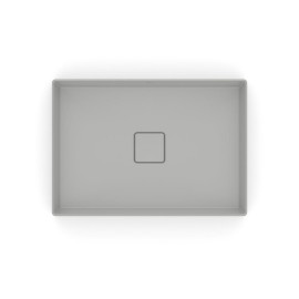 Cuba Apoio Retangular 510X360mm Sem Mesa T6 Terra Stone A32787Z070 Roca