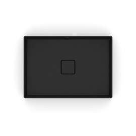 Cuba Apoio Retangular 510X360mm Sem Mesa T6 Terra Black Matte A32787Z080 Roca