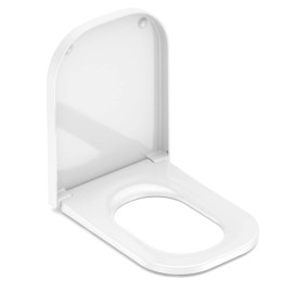 Assento Termofixo com Queda Amortecida Gap Branco Brilhante A801472004 Roca