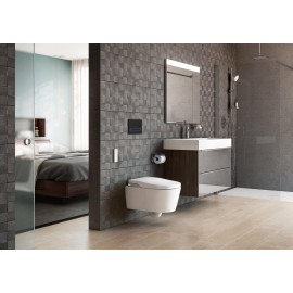 Bacia Suspensa In-Wash Round Rimless 220 V Branca B803060001 Roca