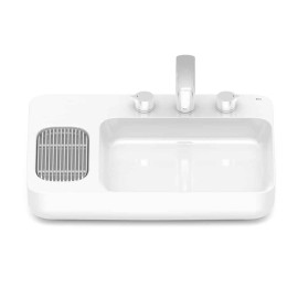 Cuba Apoio com Válvula Oculta 7/8" 600X420 Infinity Branco Brilhante A327273000 Roca