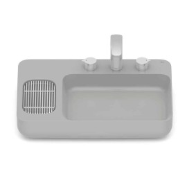 Cuba Apoio com Válvula Oculta 7/8" 600X420mm Infinity Stone A327273078 Roca