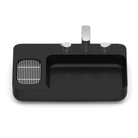 Cuba Apoio 600X420mm Infinity Black Matte A327273088 Roca