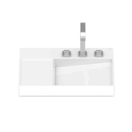 Cuba Sobrepor 600X420mm View Horizon Branco Brilhante A32727400B Roca