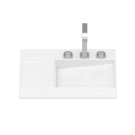 Cuba Sobrepor 600X420mm View Horizon Branco Matte A327274628 Roca