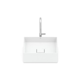 Cuba Apoio 350X350mm T4 Terra Branco Brilhante A32787V000 Roca