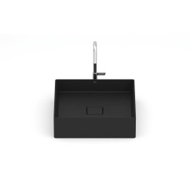 Cuba Apoio 400X400mm T5 Terra Black Matte A32787Y080 Roca