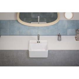 Cuba Semi Encaixe 360X340mm Optica Cq36 Branco Brilhante A327B1A000 Roca