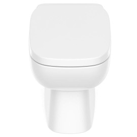 Kit Bacia Convencional Completo Assento Pp Debba Confort Branco Brilhante C329727016 Roca