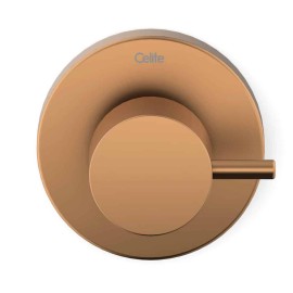 Acabamento De Registro Base Reforma 1/2, 3/4, 1 Basic Rose Gold Matte (Compatível Com A Base De Registro Deca E Similares De 16 Estrias) B5041C7R2B