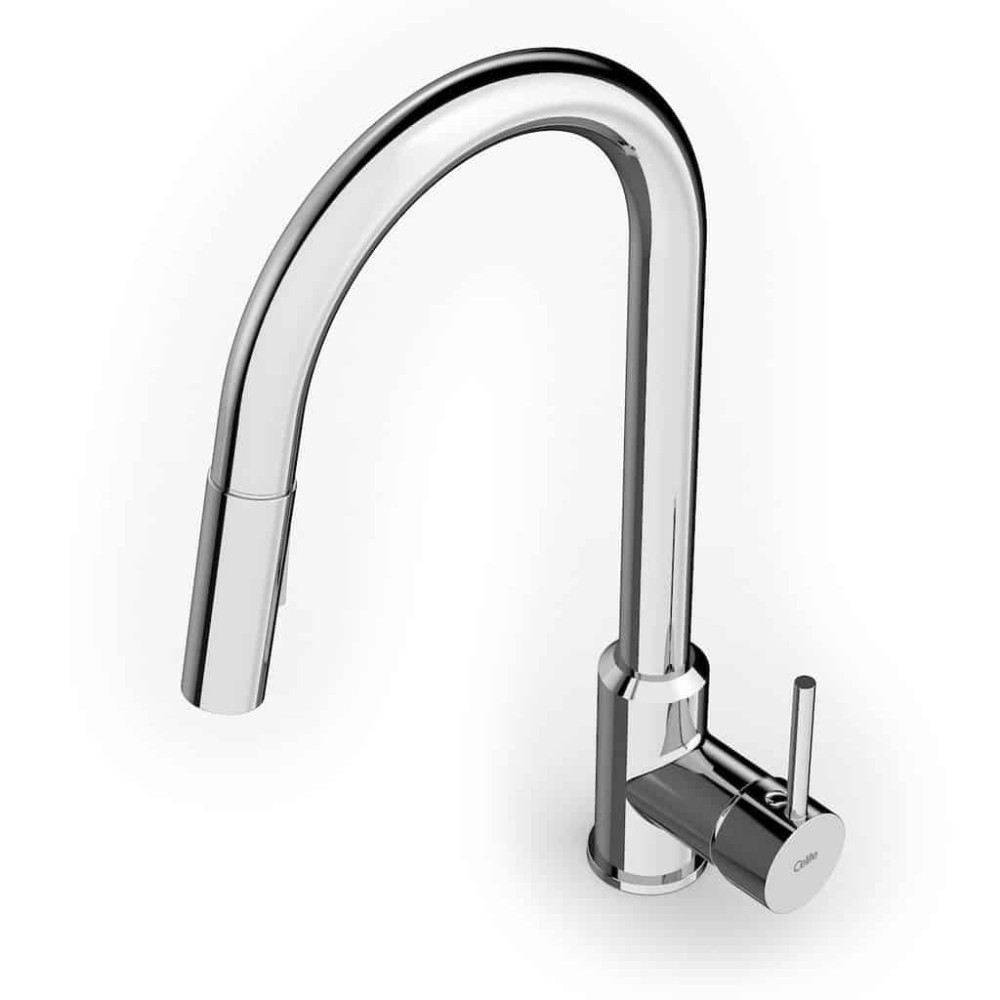 Monocomando para Cozinha Mesa Bica Extraível U" Com 2 Funções Prática B5000F5CR0 Celite