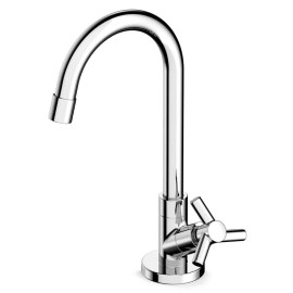 Torneira Para Lavatório De Mesa Bica Alta Móvel Celite One B5001CKCR3