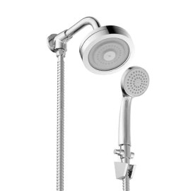 Chuveiro Redondo 120 Mm Com Sistema Autolimpante Com Desviador Master B5007C6CR0