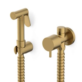 Ducha Higiênica Com Derivação Basic Gold Matte B5052C7R1B