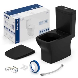 Kit De Bacia Com Caixa Acoplada Com Assento Termofixo E Itens De Instalação Boss 1897230081108