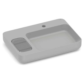 Cuba Apoio com Válvula Oculta 7/8" 600X420mm Infinity Stone A327273078 Roca