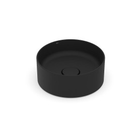 Cuba Apoio Redonda 300mm Sem Mesa T1 Terra Black Matte A32787U080 Roca