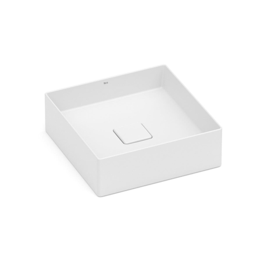 Cuba Apoio 350X350mm T4 Terra Branco Matte A32787V620 Roca