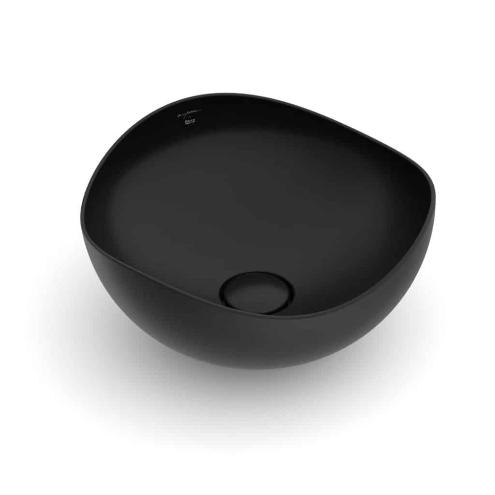 Cuba Apoio 375mm Ruy Ohtake Black Matte A327A15088 Roca