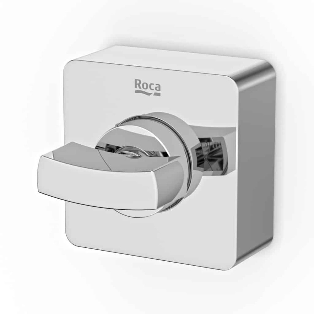 Acabamento Registro Virtus Cromado Base Docol Pequeno Roca