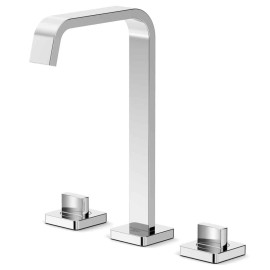 Misturador Lavatório Mesa 3 Furos Bica Alta Virtus A5A449DC0C