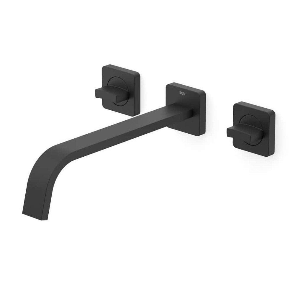 Misturador Lavatório Parede Embutido Virtus Matte Black A5A459DNBC Roca