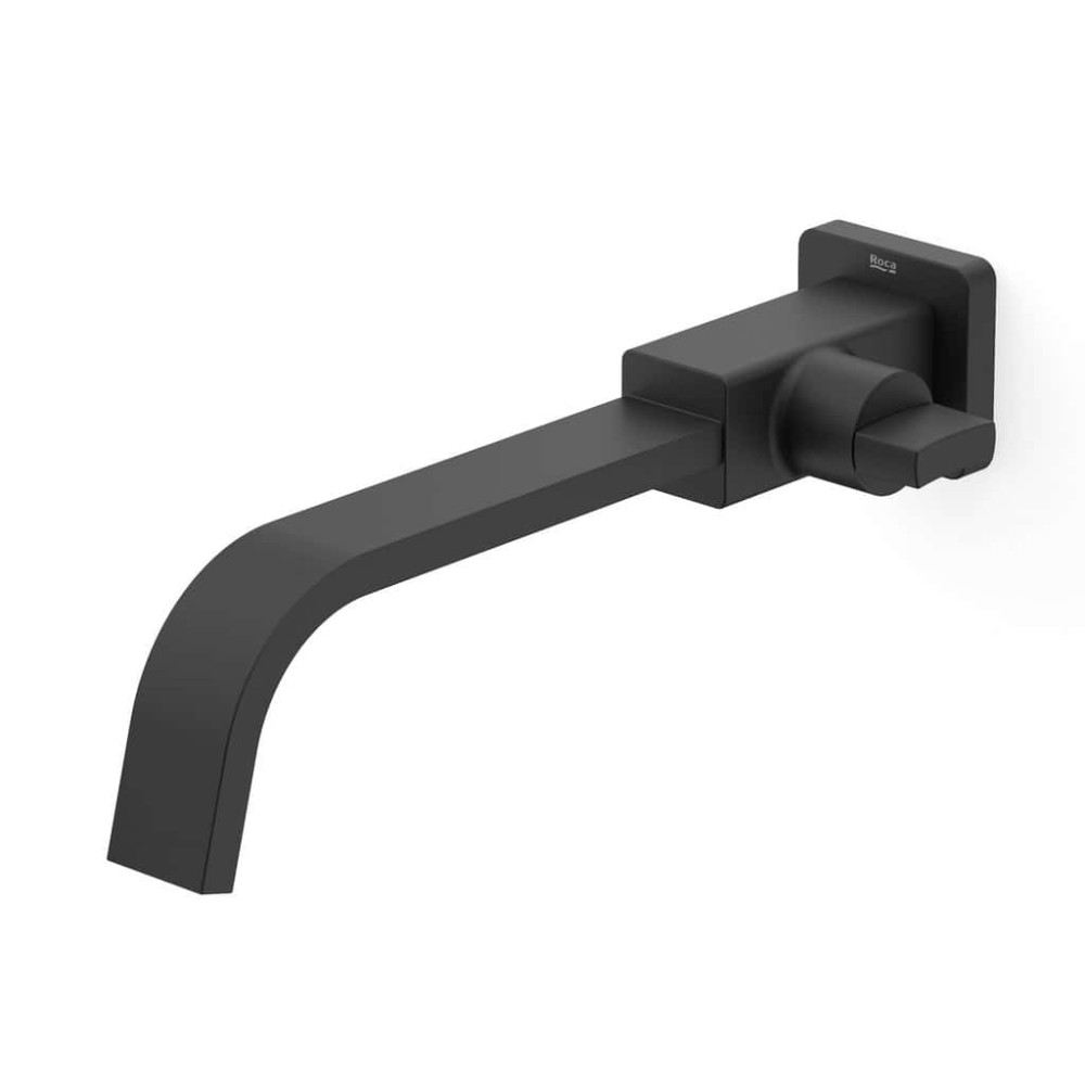 Torneira Para Lavatório De Parede Virtus Matte Black A5A479DNBC