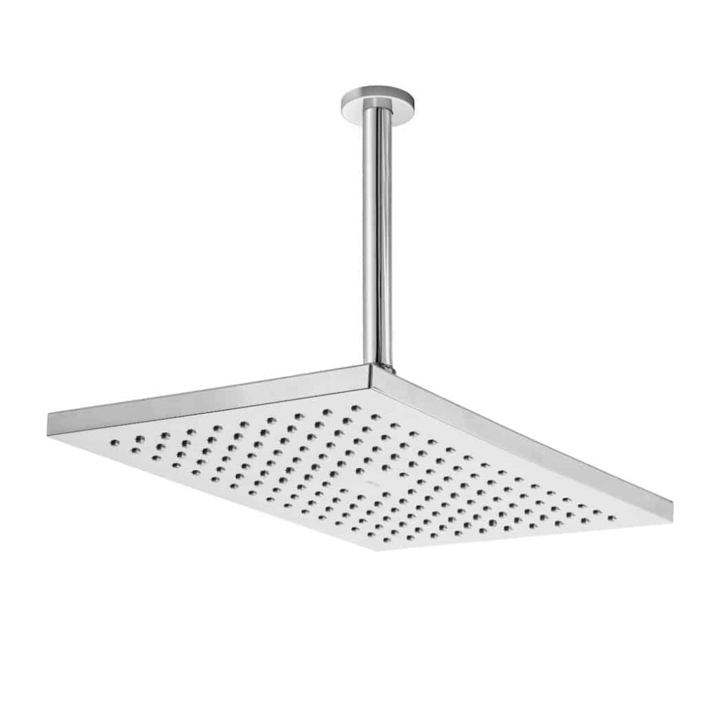 Chuveiro Tubo de Teto Retângular 360X240 mm Rainsense Cromado A5BA750C0C Roca