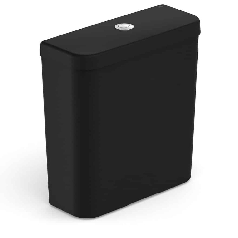 Caixa Acoplada Duplo Acionamento Gap Black Matte B341470088 Roca