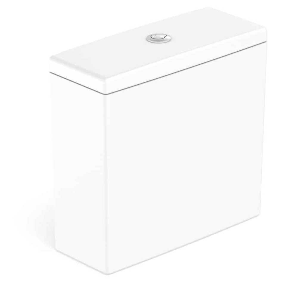 Caixa para Acoplar 3/6 Litros Inspira Branco Brilhante B341787000 Roca